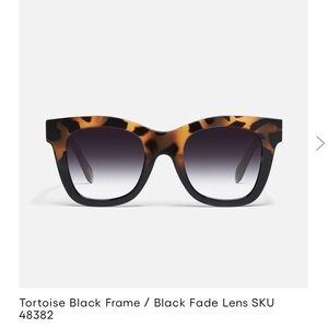 Quay After Hours - Tortoise Black Frame / Black Fade Lens